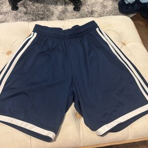 SOLD/Adidas Blue Athletic Performance Shorts